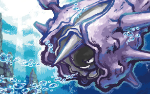 cloyster, swimming with purpose