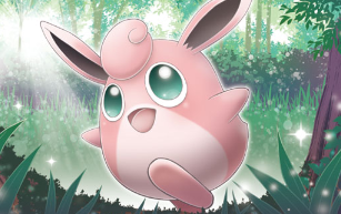 wigglytuff, skipping along